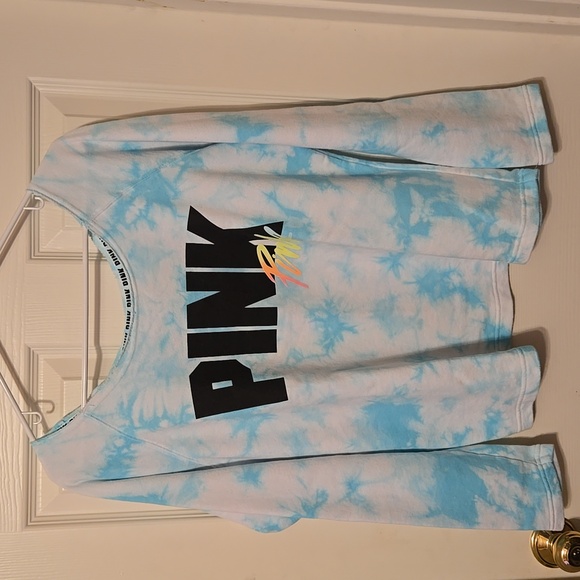 PINK Victoria's Secret Scoop Neck Sweatshirt - Picture 3 of 11